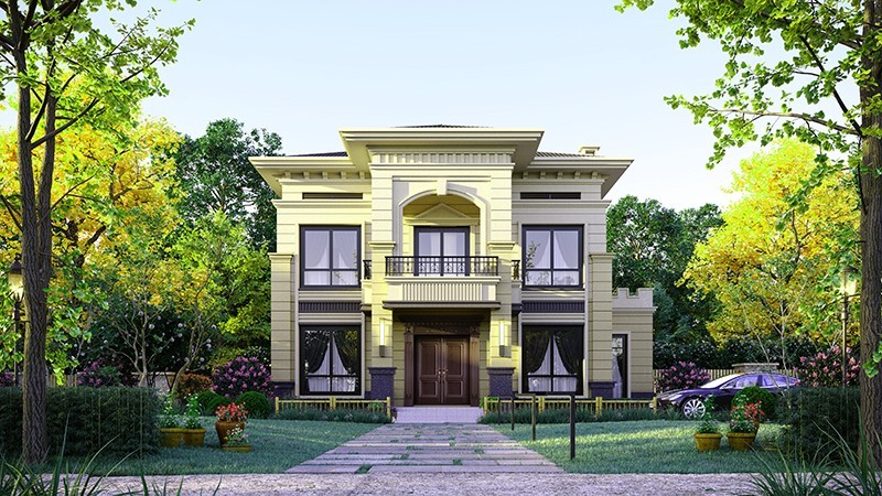 鹤岗乡村别墅的墙壁通常用什么砖砌？